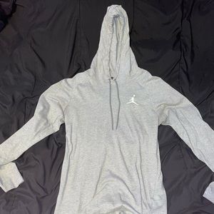Small Gray Jordan Hoodie